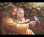 Jezus z dziewczynką
